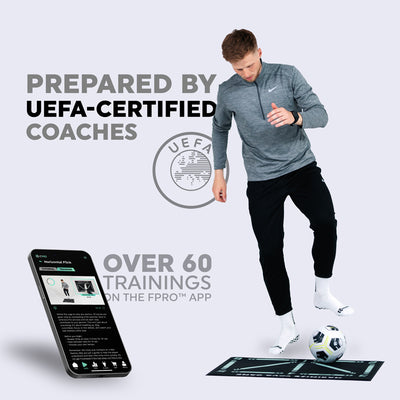 Made in Britain Kids Playmaker App And Football Mat